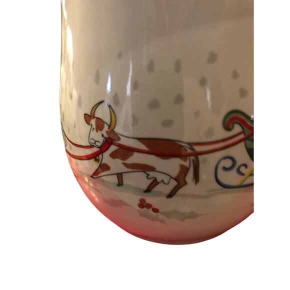 Vintage Christmas Mugs Country Christmas New made in Japan - Picture 7 of 12